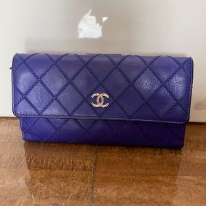 Chanel Authentic Quilted Lambskin Wallet